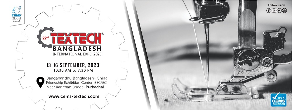  22nd Textech Bangladesh 2023 International Expo