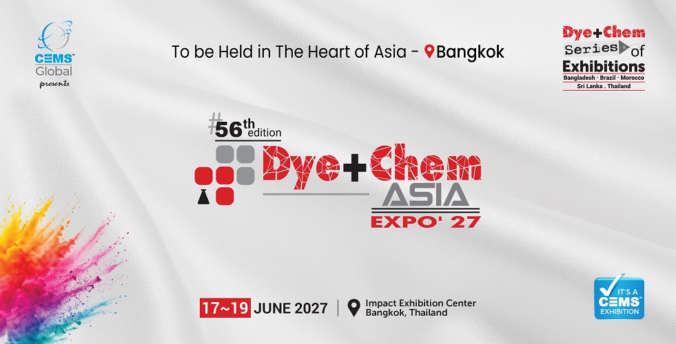 56th DyeChem Asia Int'l Expo 2027 - Bangkok, Thailand