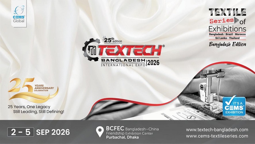  25th Textech Bangladesh 2026 International Expo